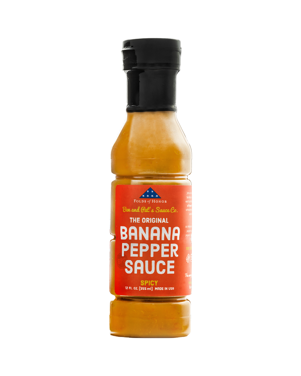 Spicy Original Banana Pepper Sauce - Single Bottle (Free Shipping!)