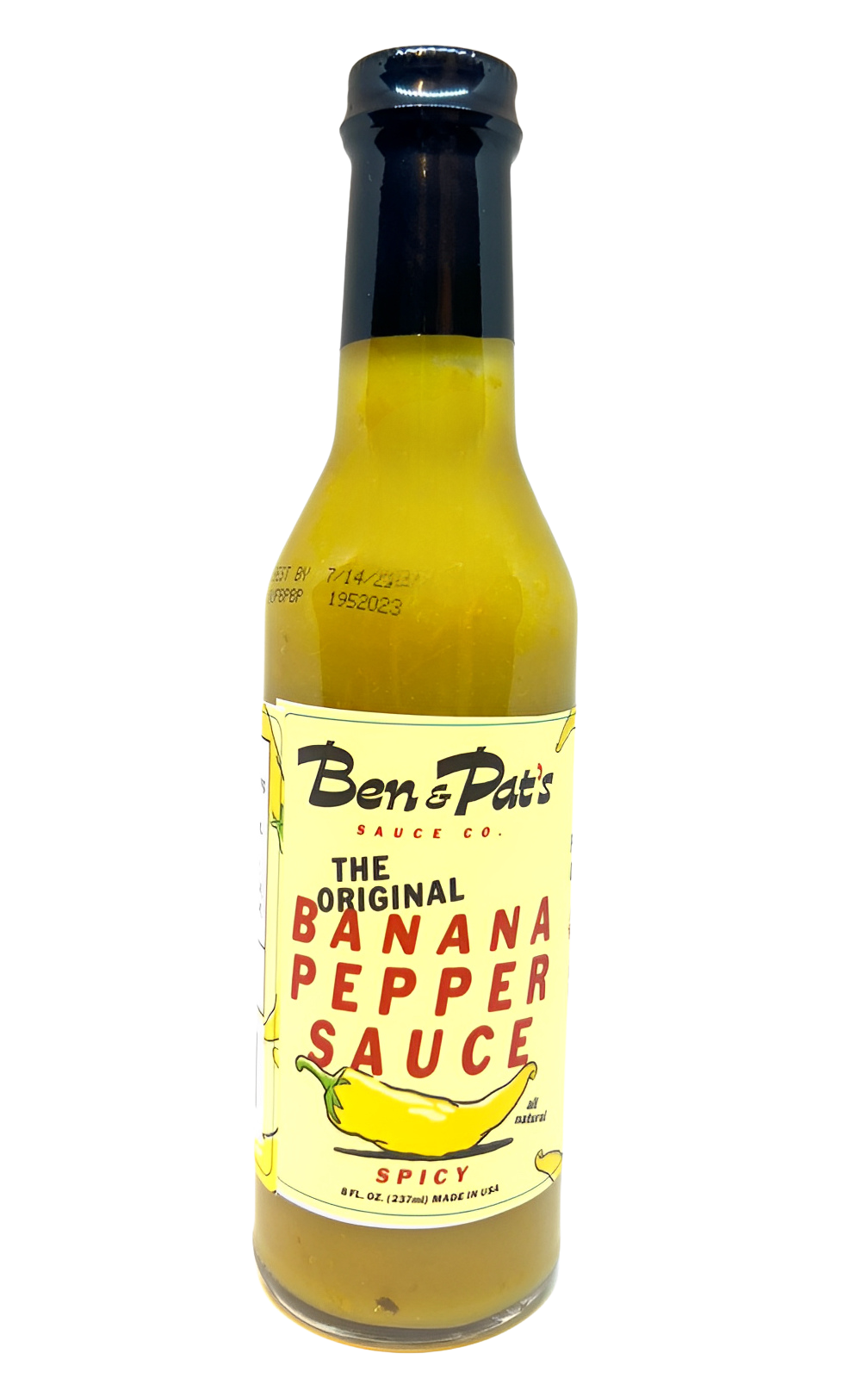 Spicy Original Banana Pepper Sauce - Single Bottle (Free Shipping!)