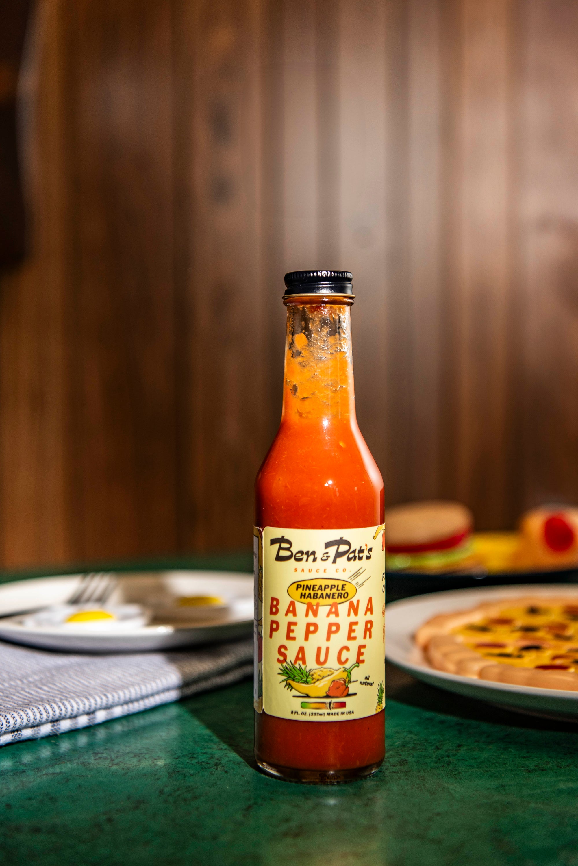 Pineapple Habanero Banana Pepper Sauce