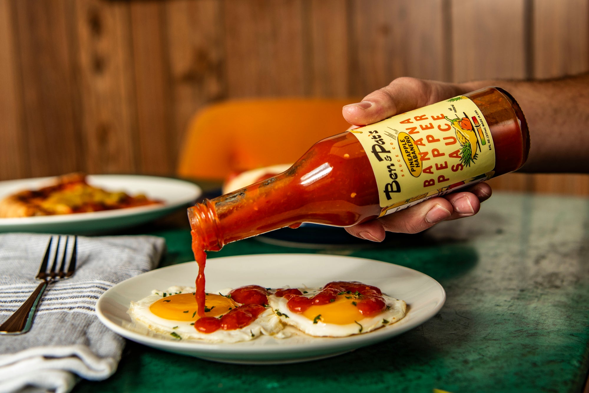 Pineapple Habanero Banana Pepper Sauce